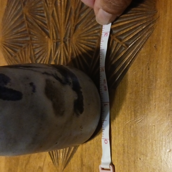 Vintage Stoneware Bud Vase Sailing Ship - Picture 8 of 9